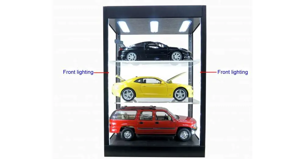 Vitrin Led Világtással 1 vagy 2 polccal Legnépszerűbb