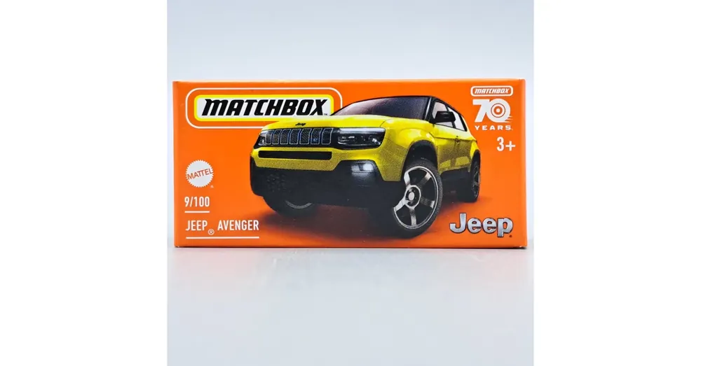 Alacsony ár Jeep Avenger Matchbox 1 64 sárga