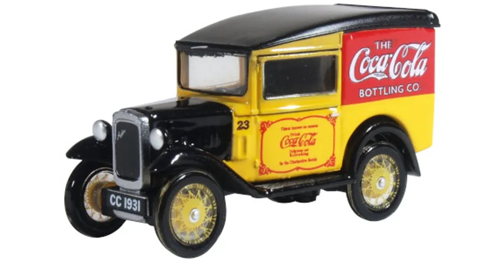 Azonnali szállítás Austin 7 Van RHD Coca-Cola 1 76 Oxford