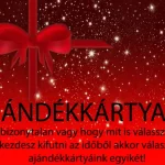 Ajándékkártya Expressz szállítás