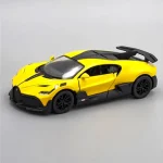 Árengedmény Bugatti Divo Kinsmart modellautó sárga