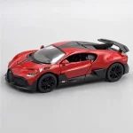 Bugatti Divo Kinsmart modellautó bordó Újdonság