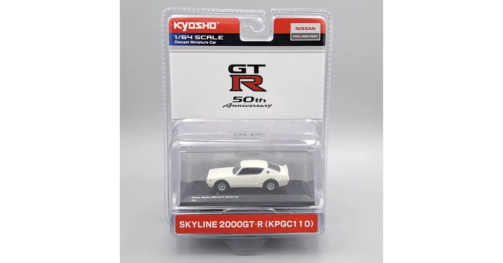 Nissan Skyline 2000 GT-R 1973 1 64 fehér Ne maradj le