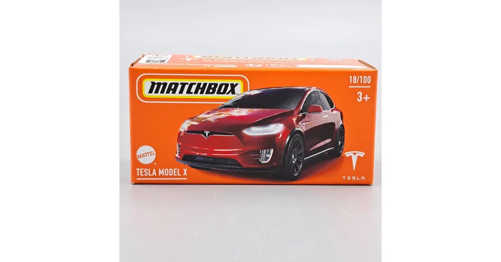Rendeld meg most Tesla Model X 1 64 Matchbox piros D