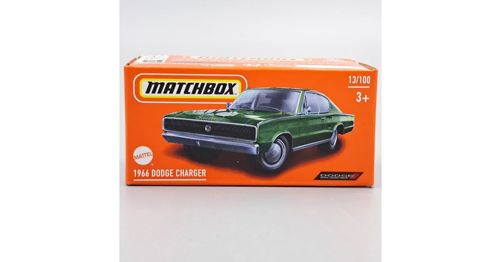Vásárlói kedvenc Dodge Charger 1966 1 64 Matchbox zöld D