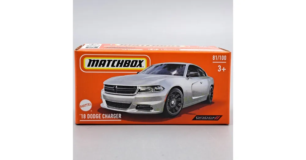 Biztonságos fizetés Dodge Charger 2018 1 64 Matchbox ezüst D