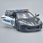 Chevrolet Corvette 2021 Police fekete Ne maradj le
