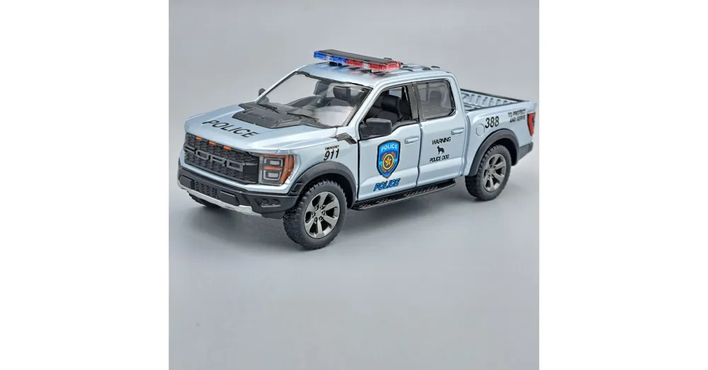 Legnépszerűbb Ford F-150 Raptor 2022 Police ezüst