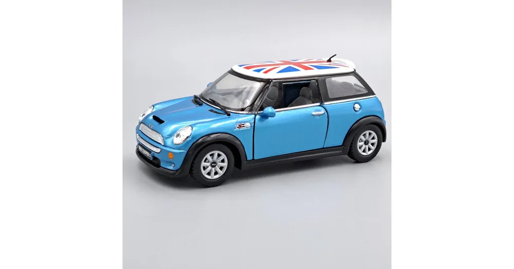 Mini Cooper S Angol zászlós kék Gyors szállítás