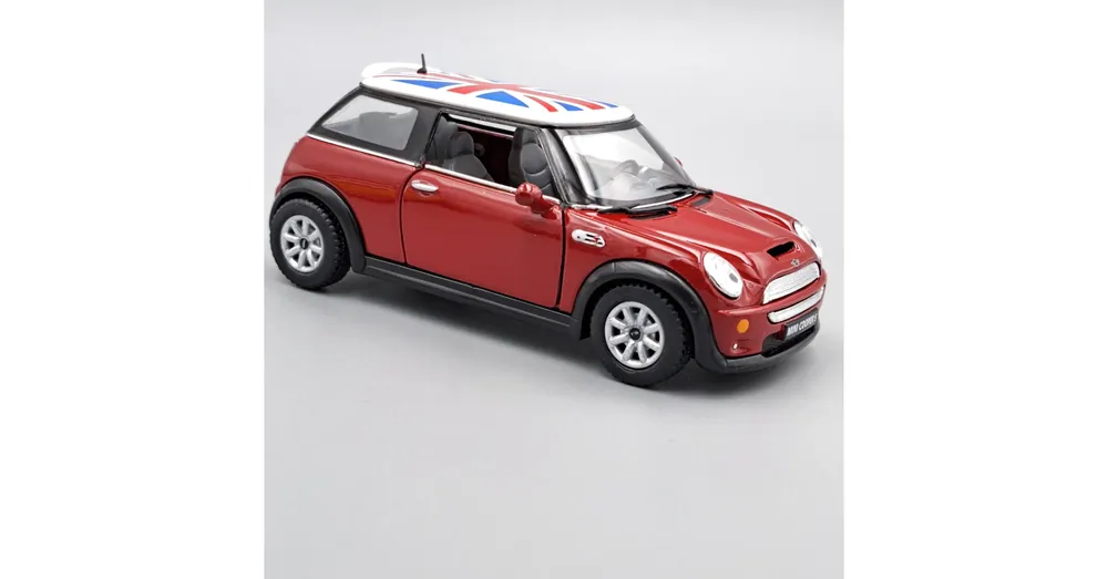 Mini Cooper S Angol zászlós bordó Csak ma