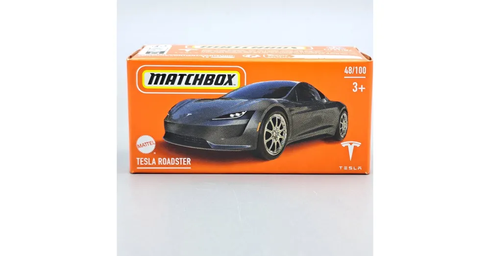 Tesla Roadster 1 64 fekete Matchbox D Exkluzív ajánlat