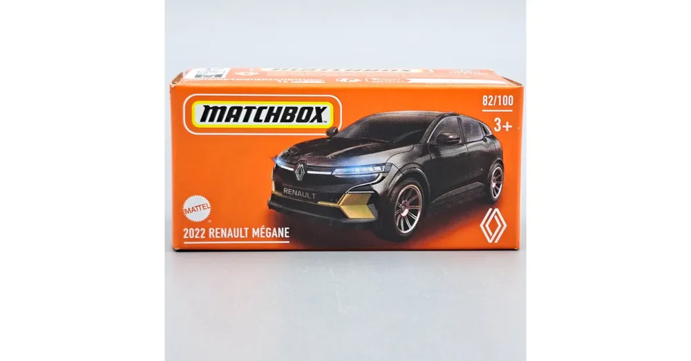 Renault Megane 2022 fekete Matchbox D Akció