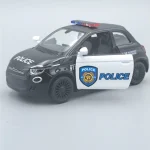 Vedd meg most Fiat 500e Police kinsmart modellautó