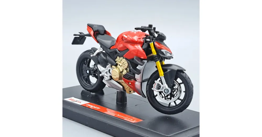 Azonnal elérhető Ducati Super Naked V4 S 1 18 Maisto