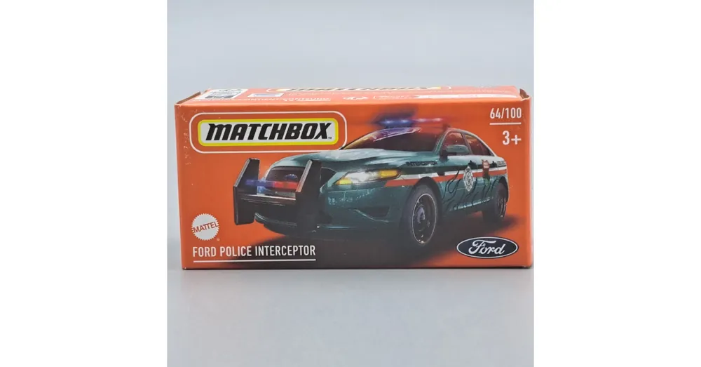 Expressz kézbesítés Ford Police Interceptor zöld Matchbox D