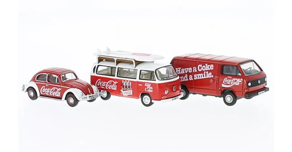 Volkswagen Set Coca-ola 1 76 Oxford Vásárlói kedvenc