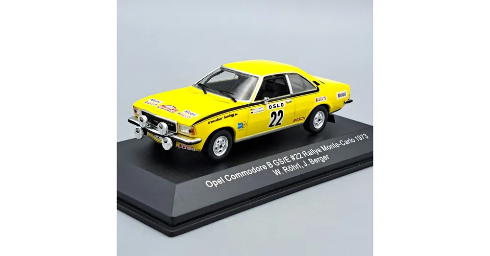 Alacsony ár Opel Commodore B GS/E W.Röhrl 1973 1 43