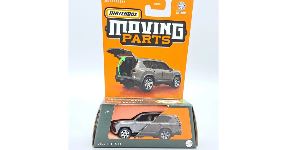 Lexus LX 2022 1 64 Matchbox Moving Parts Legnépszerűbb