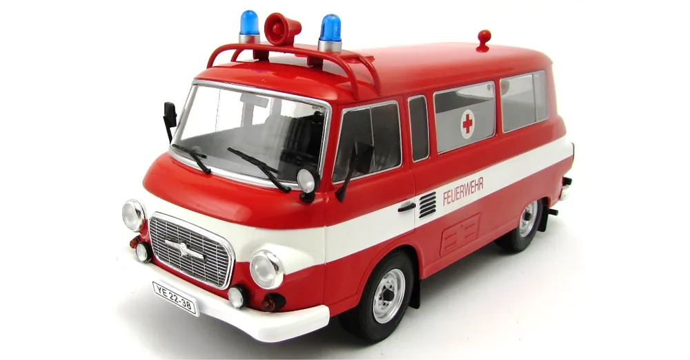 Expressz kézbesítés Barkas B1000 Bus Tűzoltó 1 18 MCG