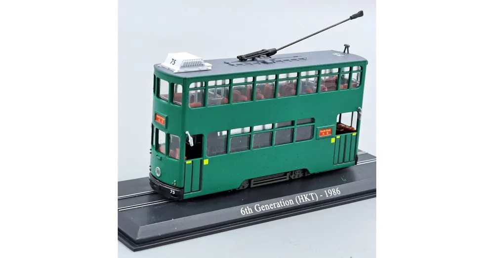 Legkelendőbb Hong Kong Tram 1986 1 87 villamos modell