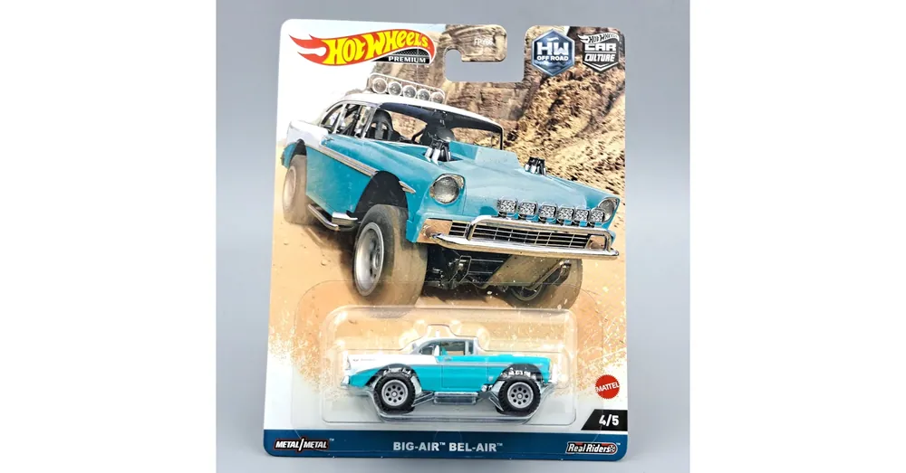 Hot Wheels Big-Air Bel-Air 1 64 türkiz Rendeld meg most