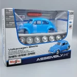 Nézd meg most Volkswagen Beetle 1 24 összeszerelhető