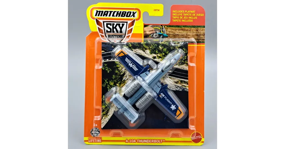 Gyors kiszállítás A-10A Thunderbolt Repülőgép Matchbox