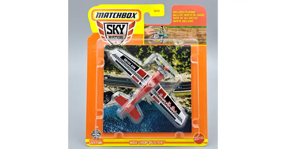 Kiárusítás MBX Crop Duster repülőgép Matchbox