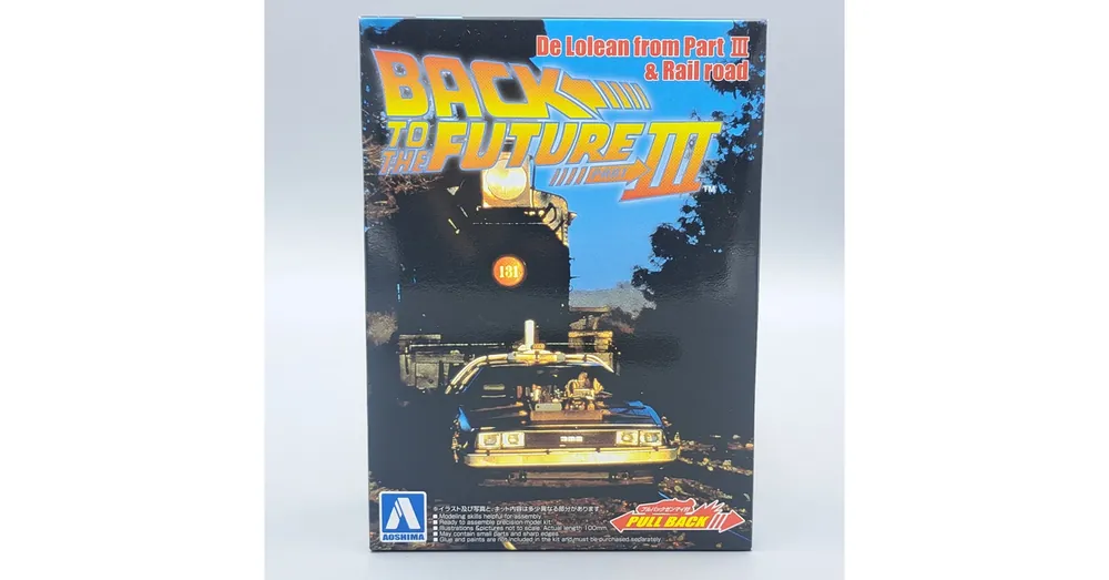 Legjobb ár Delorean III. építhető makett 1 43