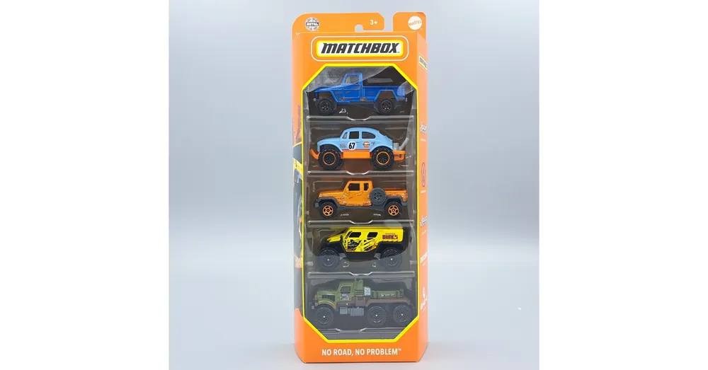 Expressz kézbesítés Matchbox 5db-os szett-No Road,No Problem