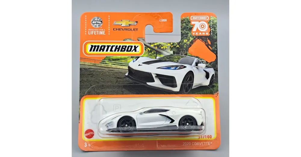 Chevrolet Corvette 2020 Matchbox 1 64 B Legkelendőbb