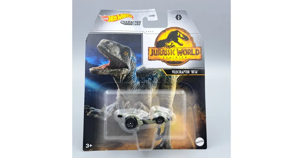Legkelendőbb Jurassic World Velociraptor 46 HotWheels