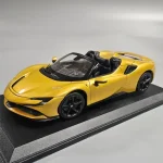 Árcsökkenés Ferrari SF90 Spider 1 18 Bburago arany