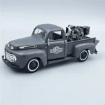 Gyors kiszállítás Ford F1 Pickup 1948+Harley WLA 1942 1 24