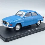 Azonnali szállítás Saab 96 V4 1970 1 24 Modellautó kék