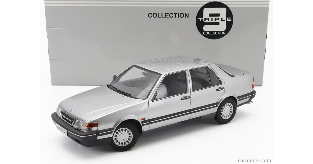 Saab 9000 CD 1990 1 18 Triple9 ezüst Gyors kiszállítás