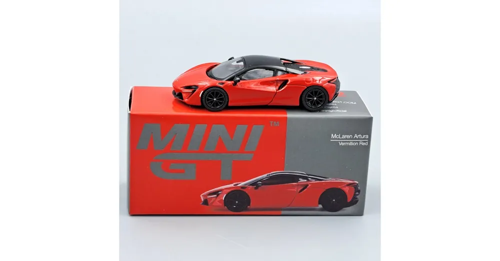 Bestseller McLaren Artura 1 64 piros Mini Gt 532