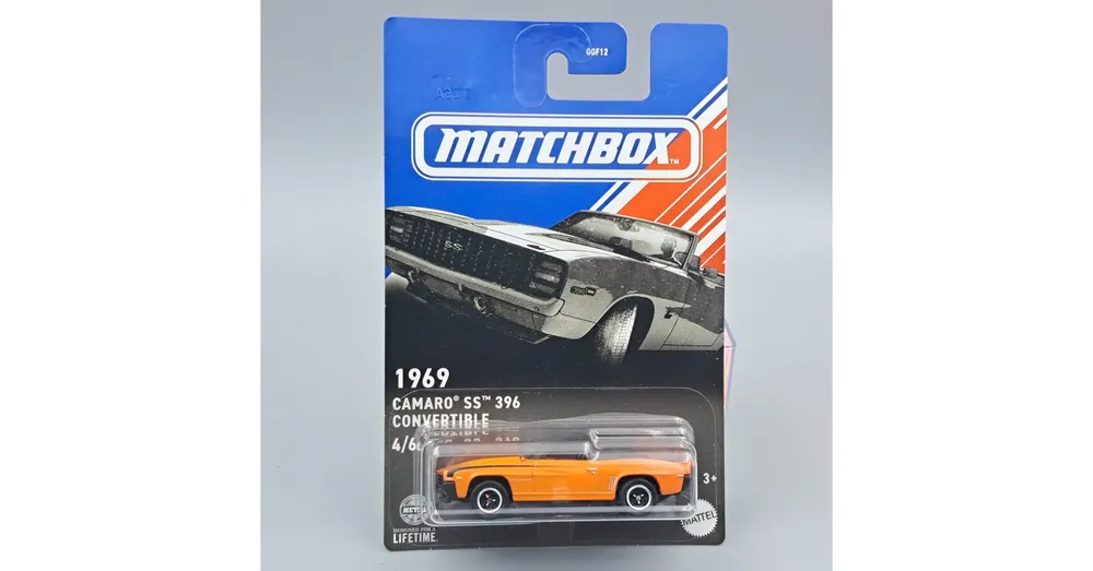 Kihagyhatatlan ajánlat Camaro SS 396 1969 amerikai Matchbox 4/6