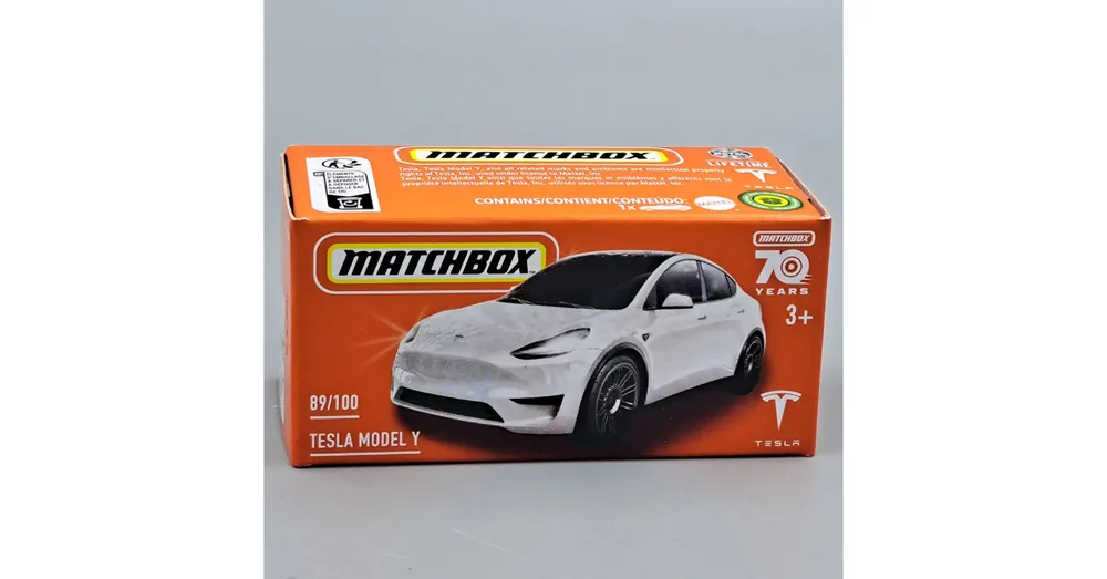 Tesla Model Y 1 64 Fehér Matchbox D Olcsóbb