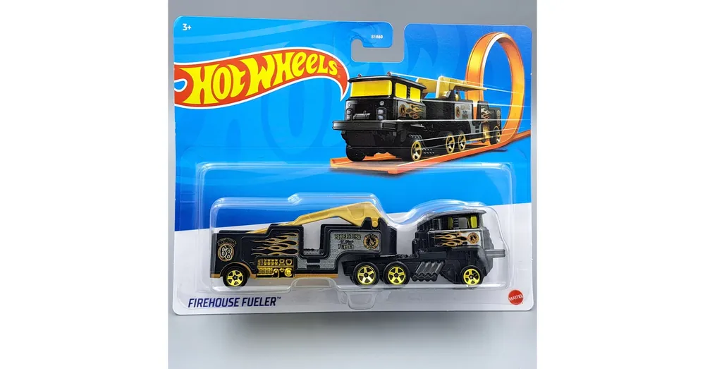 Hot Wheels Stars Track -Firehouse Fueler Outlet