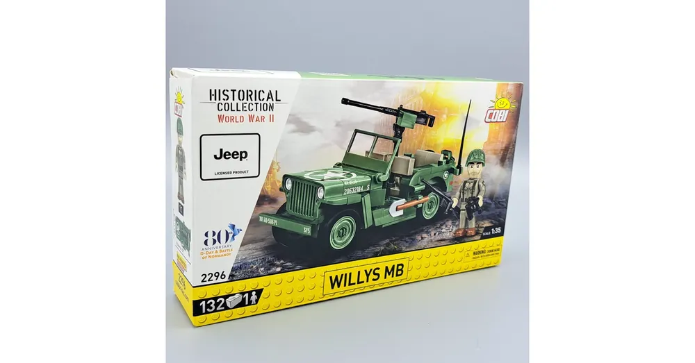Biztonságos fizetés Cobi Jeep Willys MB 1 35 132db-os 2296