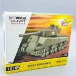 Cobi M4A3 Sherman 1 72 103db-os 3089 Ajánlat