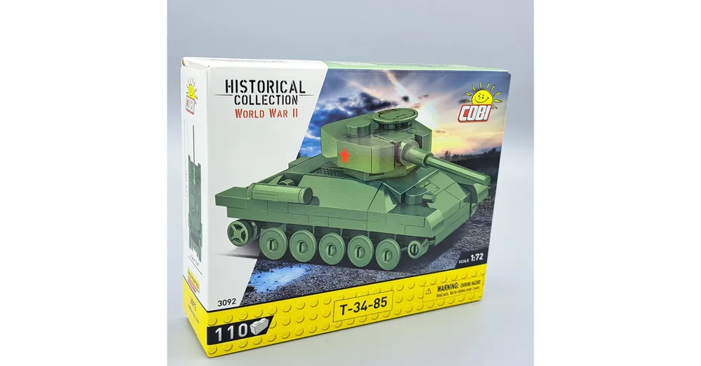 Biztonságos vásárlás Cobi T-34-85 1 72 tank 99-db-os 3092