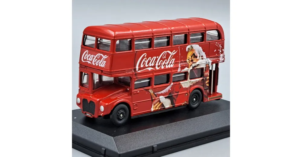 Korlátozott ajánlat Routemaster bus Coca-cola Xmas 1 76