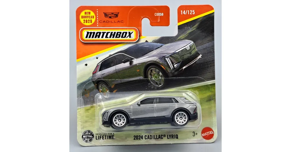 Legnépszerűbb Cadillac Lyriq 2024 Matchbox modell B