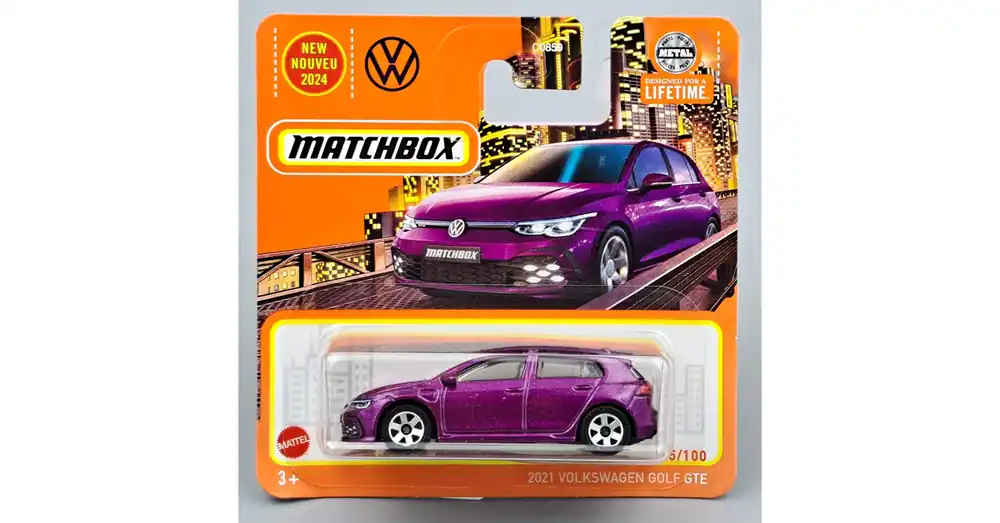 Vásárlói kedvenc Volkswagen Golf GTE 2021 1 64 Matchbox B