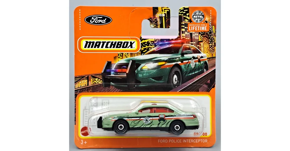 Ford Police Interceptor zöld Matchbox B Olcsóbb