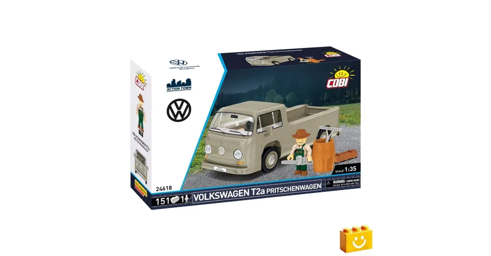 Cobi Volkswagen T2a kisteherautó 24618 Vásárlói kedvenc