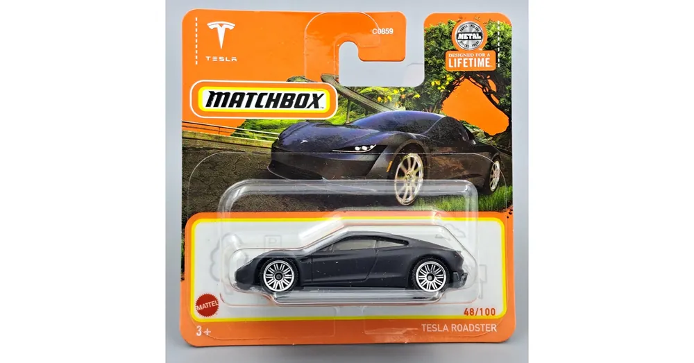 Tesla Roadster 1 64 fekete Matchbox B Expressz szállítás