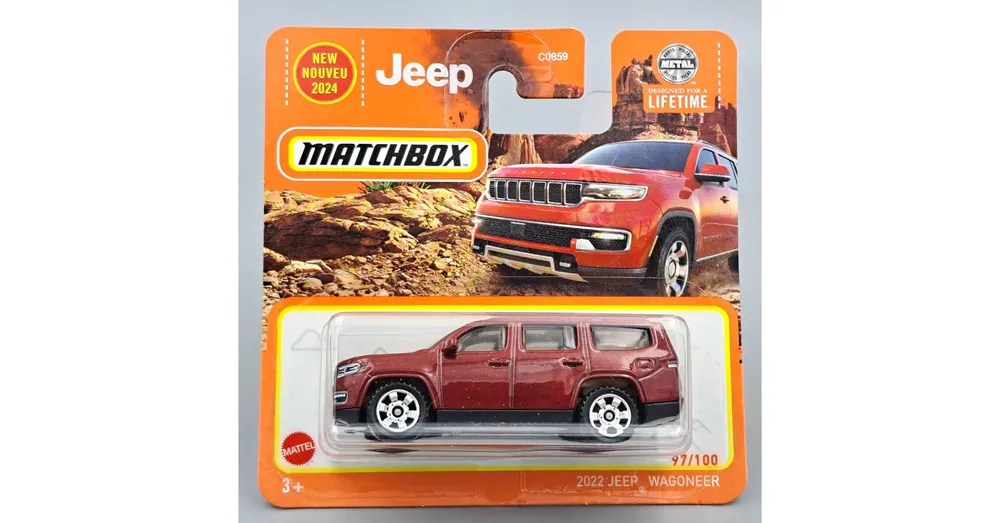 Vedd meg online Jeep Wagoneer 2022 1 64 Matchbox piros B